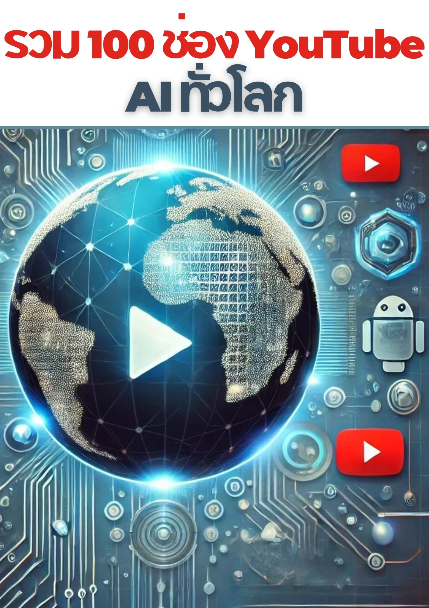 100 ช่อง YouTube AI
